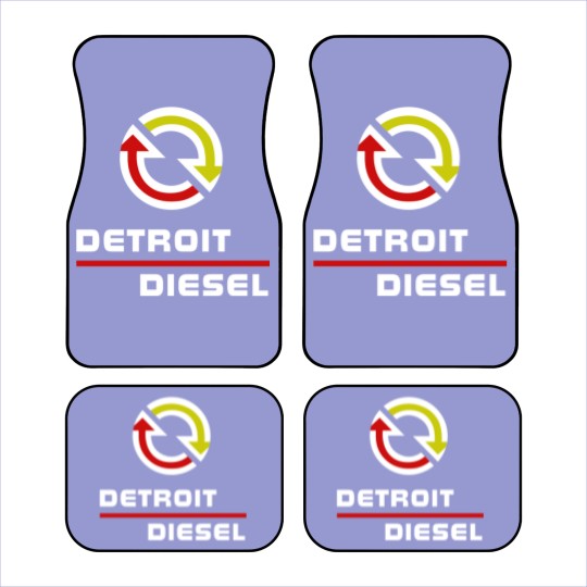 Discover Detroit Diesel Relaxed Fit Zip Car Mats
