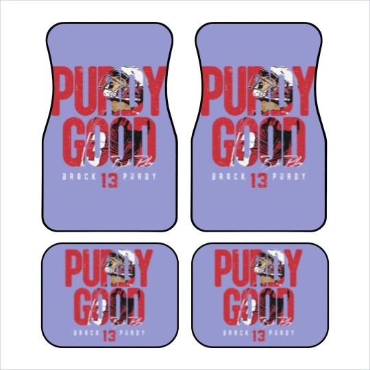 Discover Brock Purdy San Francisco Purdy Good - Brock Purdy - Car Mats