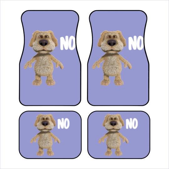 Discover Talking Ben Car Mats