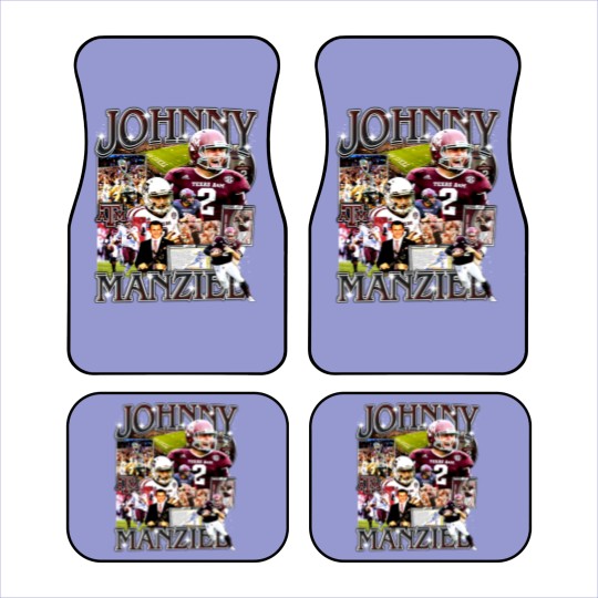 Discover Johnny Manziel Vintage Style Bootleg Car Mats, Johnny Manziel Car Mats