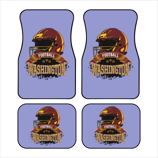 Discover Retro Washington Football Car Mats, Vintage Washington Football Car Mats