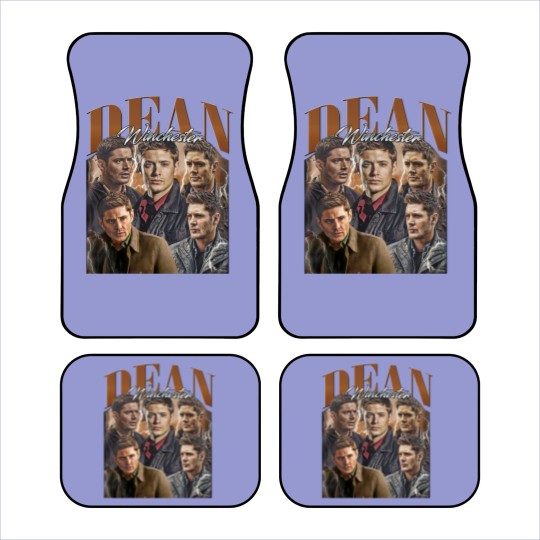 Discover Dean Winchester Vintage Car Mats, Gift For Women and Man Unisex Car Mats