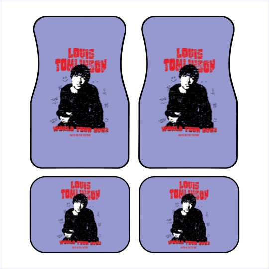 Discover Louis Tomlinson Car Mats, Faith in the future world tour Car Mats