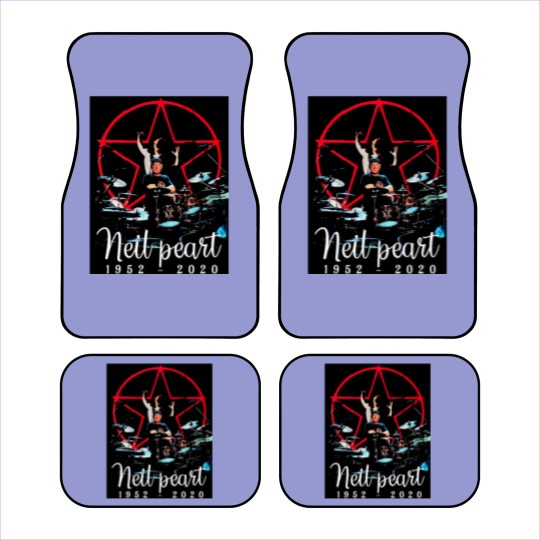 Discover Neil Peart Rush 1952 Car Mats