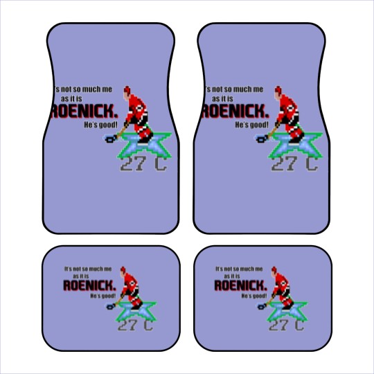 Discover It's not so much me as it is Roenick. He's good - Jeremy Roenick - Car Mats