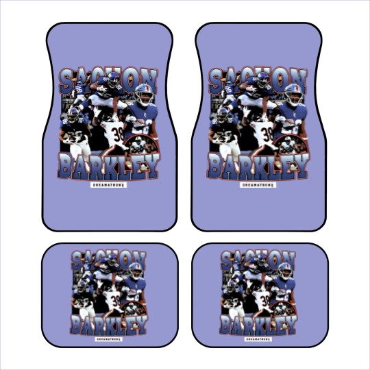 Discover Sterling Shepard Saquon Barkley Car Mats, Saquon Barkley Dreams Car Mats