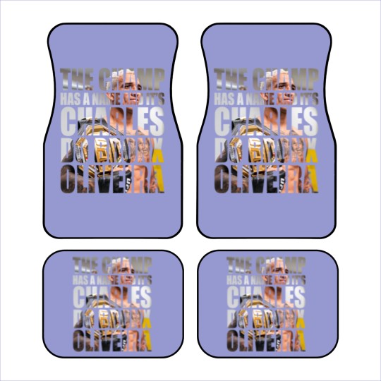 Discover The Champ Has A Name Car Mats