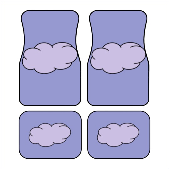 Discover Grey cloud Car Mats