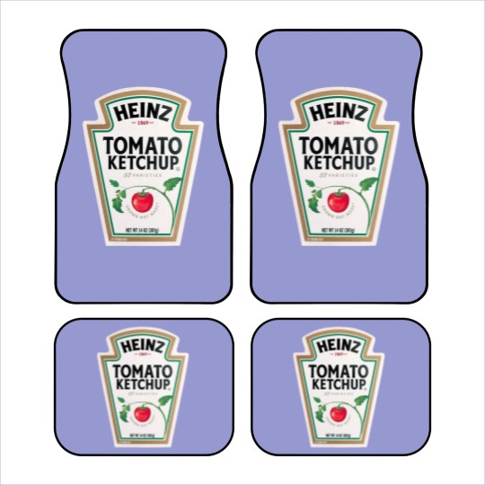 Discover Heinz Tomato Ketchup Halloween Costume Car Mats