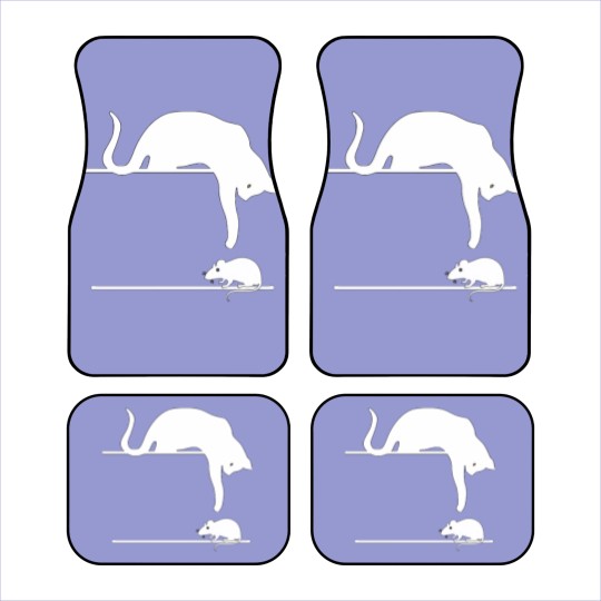Discover Cat and mouse - Animals - Car Mats