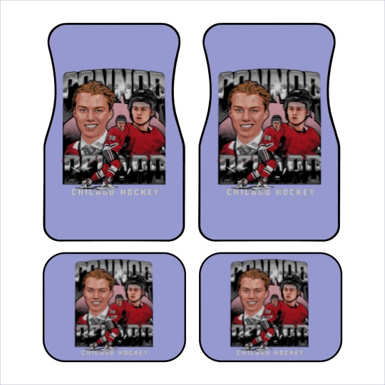 Discover Connor Bedard Chicago Vintage - Connor Bedard - Car Mats