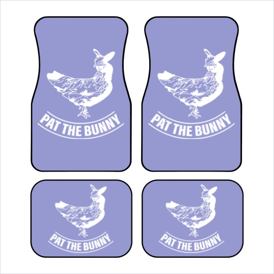 Discover pat the bunny chicken funny apparel Car Mats