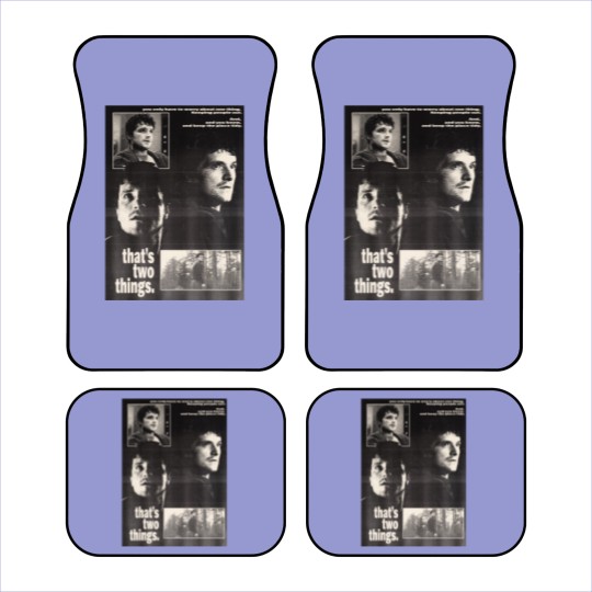 Discover Josh Hutcherson Mike Schmidt FNAF Movie Poster Car Mats