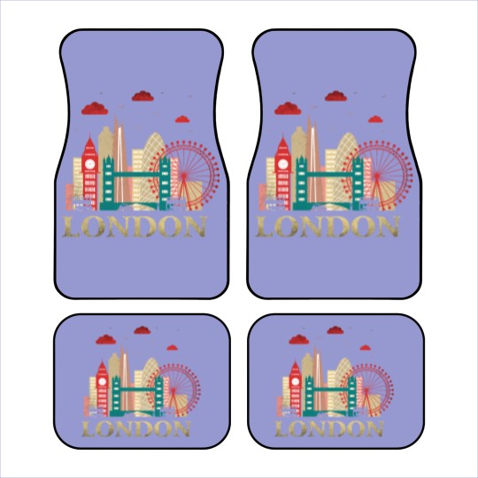 Discover London Souvenir London Souvenir City Vintage British U K Car Mats