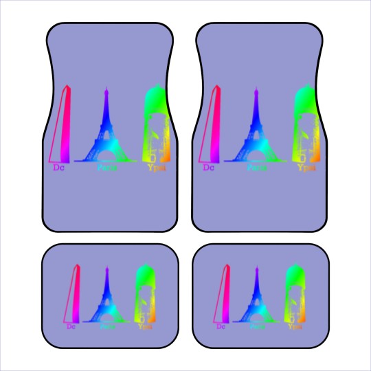 Discover Ypsilanti Water Tower Full Color Car Mats