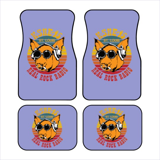 Discover Real Rock Radio Retro Car Mats