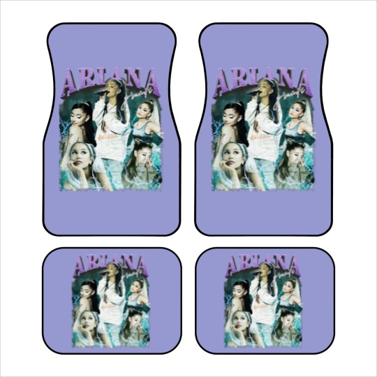 Discover Limited Ariana Vintage Car Mats, Gift For Women and Man Unisex Car Mats