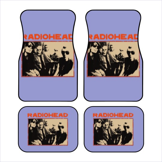 Discover Radiohead Cotton New Vintage Band Car Mats