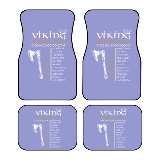 Discover Viking World Tour Car Mats