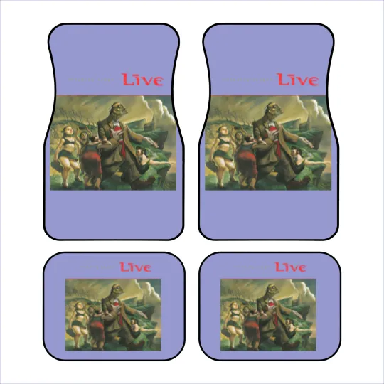 Discover Live Throwing Copper Car Mats
