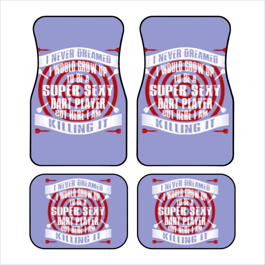Discover Super Sexy dart player 2 Car Mats