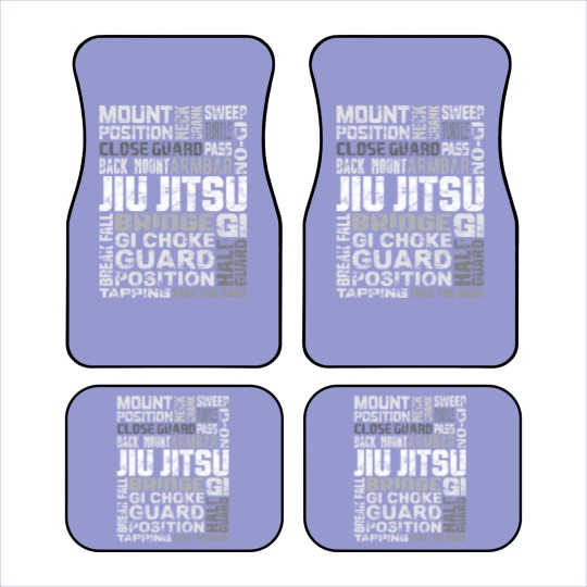 Discover Brazilian Jiu Jitsu MMA Car Mats Gift Car Mats