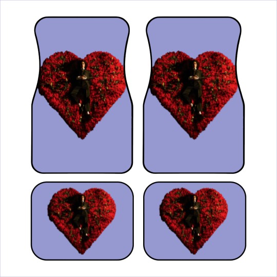 Discover Conan Gray Graphic Vintage Car Mats, Conan Gray with Roses Heart Aesthetic 90's Car Mats