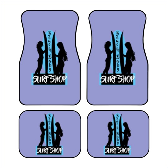 Discover Surfing Beach Baby Surf Shop Surf Board Classic Car Mats