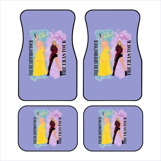 Discover Kelsea Ballerini Taylor Swifterini Tour Car Mats - Heartfirst Eras