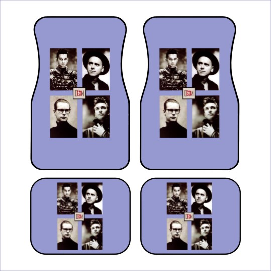 Discover Depeche Mode USA Tour 1988 Car Mats, Depeche Mode Vintage Car Mats, Depeche Mode Merch