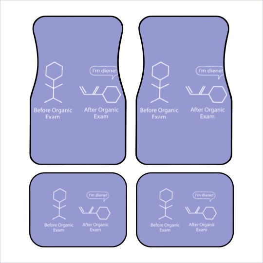 Discover Chemistry Joke design for chemistry nerds graphic Car Mats