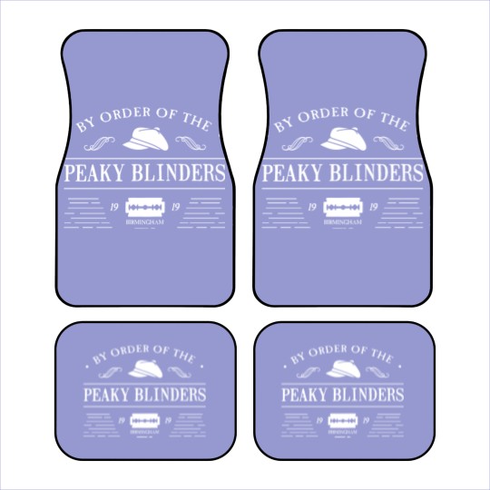 Discover By Order of the Peaky Blinders Birmingham Car Mats, Thomas Shelby Brothers Car Mats