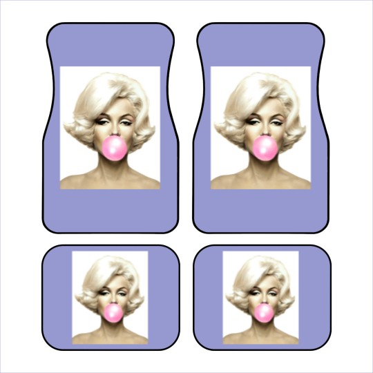 Discover Pink Marilyn Monroe Bubble Gum Car Mats Car Mats