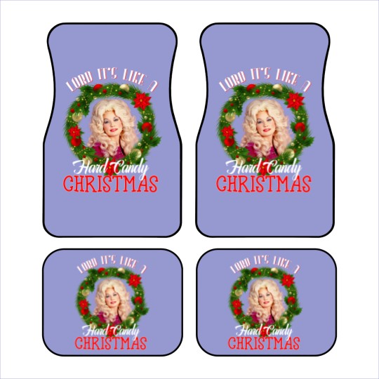 Discover Lord it's Like a Hard Candy Christmas Dolly Parton Holiday Car Mats