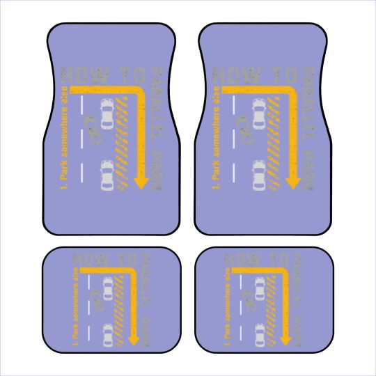 Discover New Drivers License Gift How To Parallel Park Car Mats