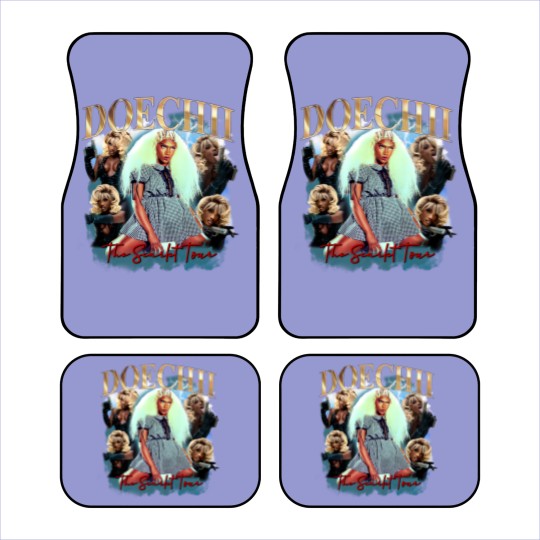Discover Doechii Rap Car Mats, Doechii The Scarlet Tour 2023 Vintage Car Mats