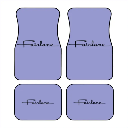 Discover Fairlane Script Car Mats