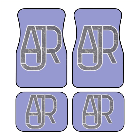 Discover AJR Marble Logo Car Mats