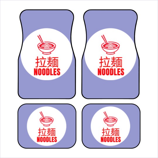 Discover ramen noodles Car Mats
