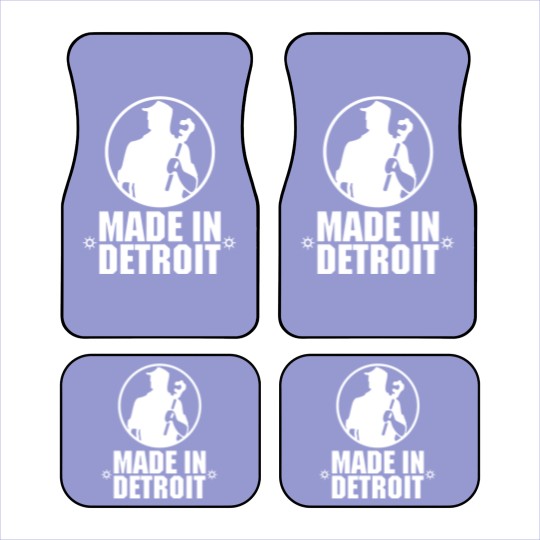 Discover Made In Detroit Car Mats
