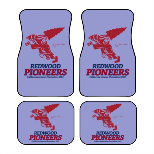 Discover Defunct Redwood Pioneers Baseball 1983 - California - Car Mats