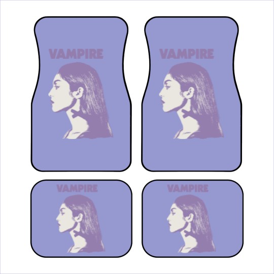 Discover Vampire Olivia Rodrigo Car Mats, Olivia Rodrigo Vampire Merch Car Mats