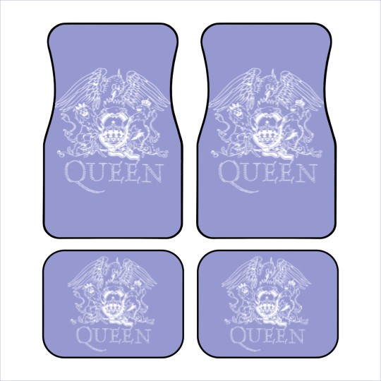 Discover Ladies Queen Crest Diamante Freddie Mercury Car Mats Car Mats