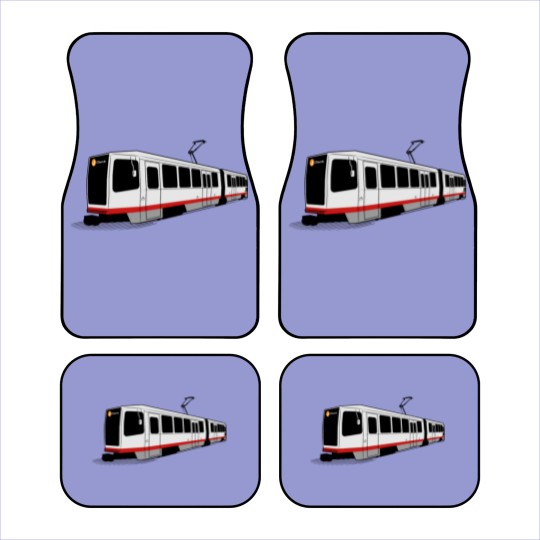 Discover J Church - San Francisco Muni Train Car Mats