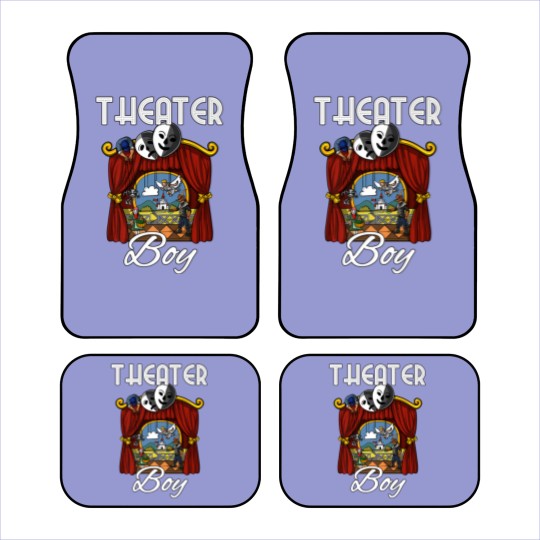 Discover Theater Boy Drama Stage Play Actor Kids Car Mats