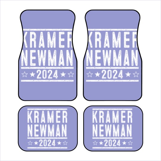 Discover Kramer Newman 2024 Election - funny fandom show humor gift Car Mats - XS-6XL - Adult Unisex Soft Car Mats