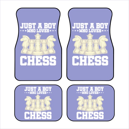 Discover Chess Chess Player Just A Boy Who Loves Chess Car Mats