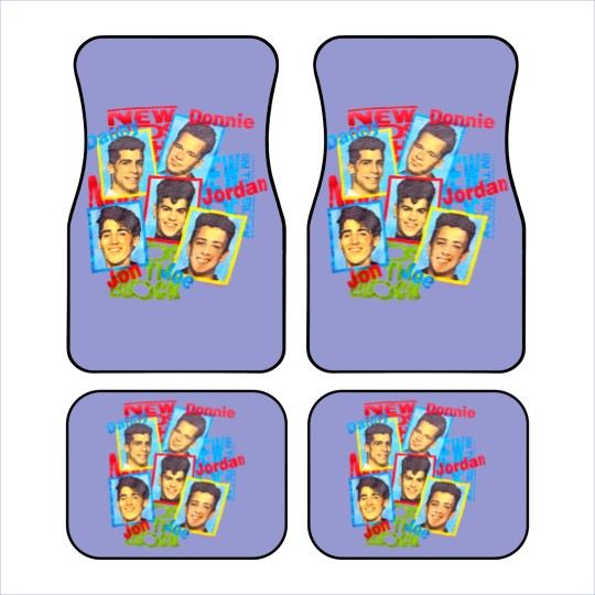 Discover NK on The Block Car Mats, Vintage NKOT Block Pink Car Mats