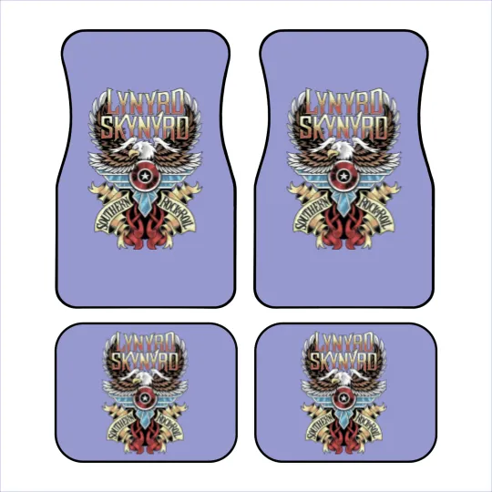 Discover Lynyrd Skynyrd Music Car Mats, Rock Band Music Car Mats