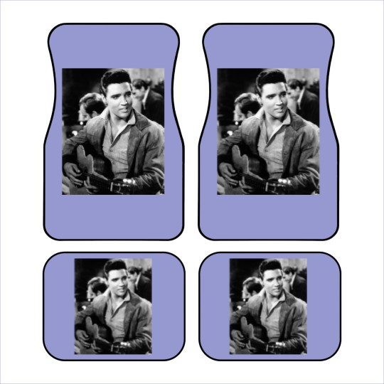 Discover Elvis Presley King of Rock and Roll Vintage Car Mats